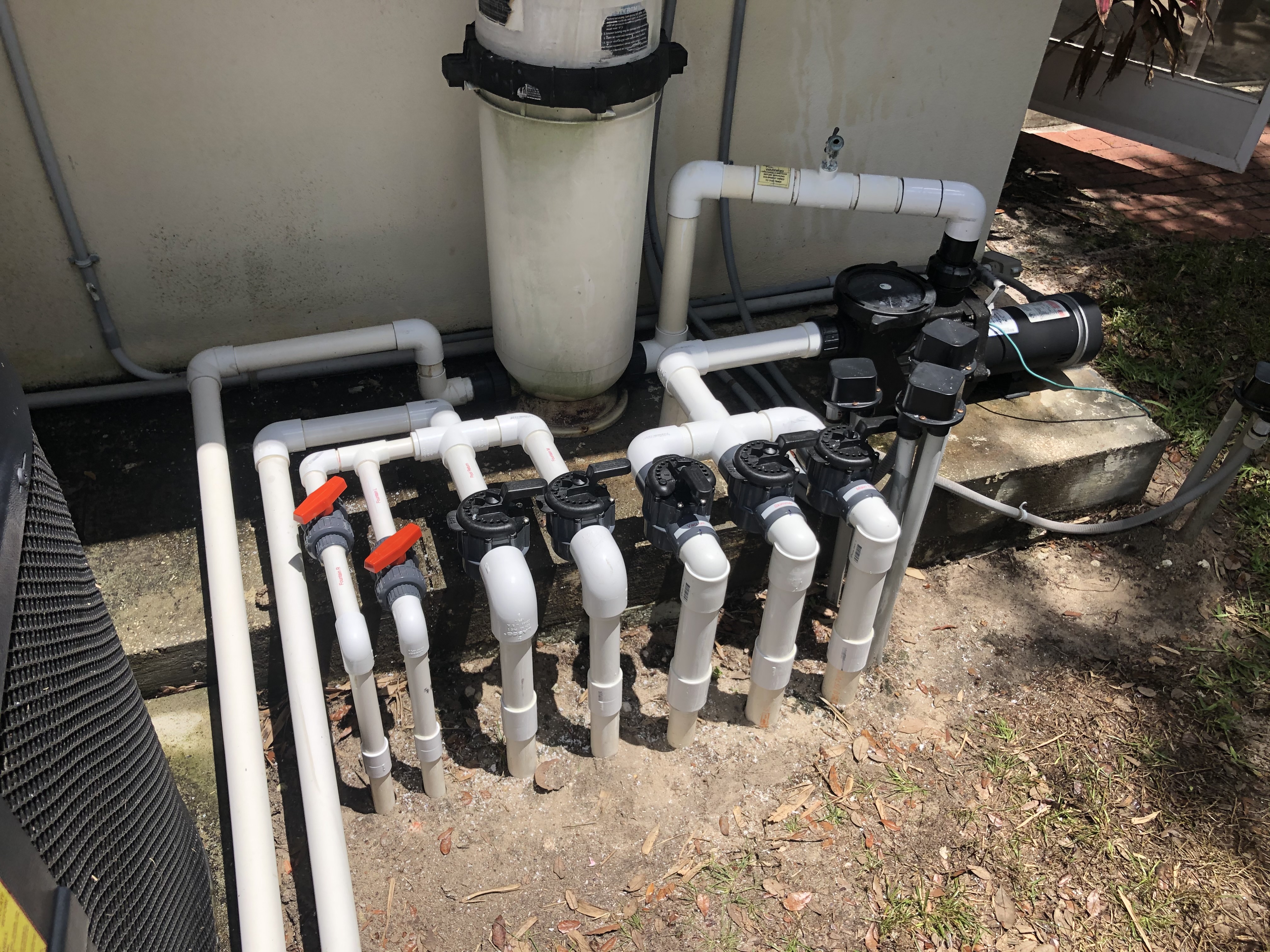 After Fiberglass Spa Installation